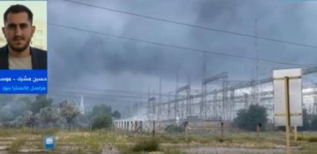 مراسل إكسترا نيوز يكشف تفاصيل استهداف محطة زابوريجيا فى أوكرانيا