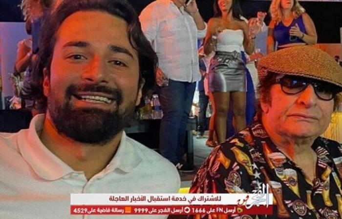 أحمد حاتم برفقة محي إسماعيل في أحدث ظهور ويعلق :" بيحبني أوي"