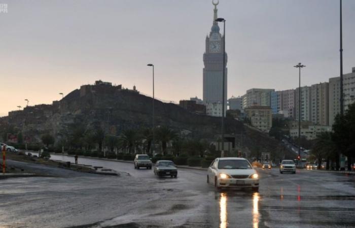 أمطار 48 ساعة على سواحل مكة المكرمة والمدينة المنورة وجدة