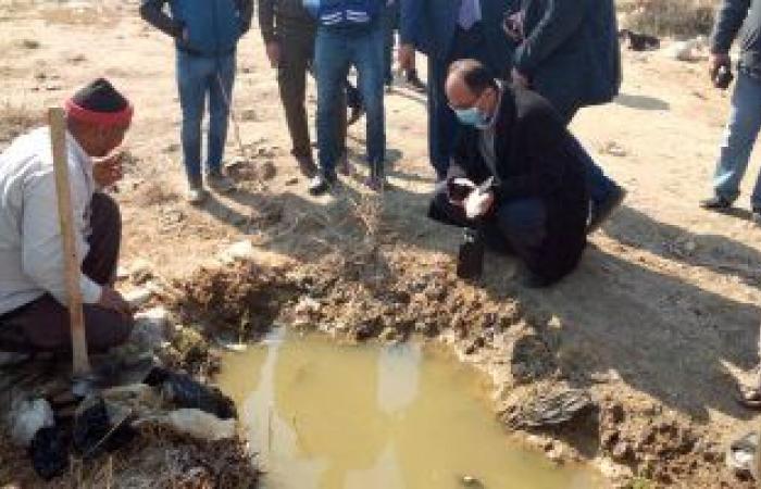 جامعة حلوان تشكل لجنة لحل مشاكل المياه الجوفية بعرب غنيم