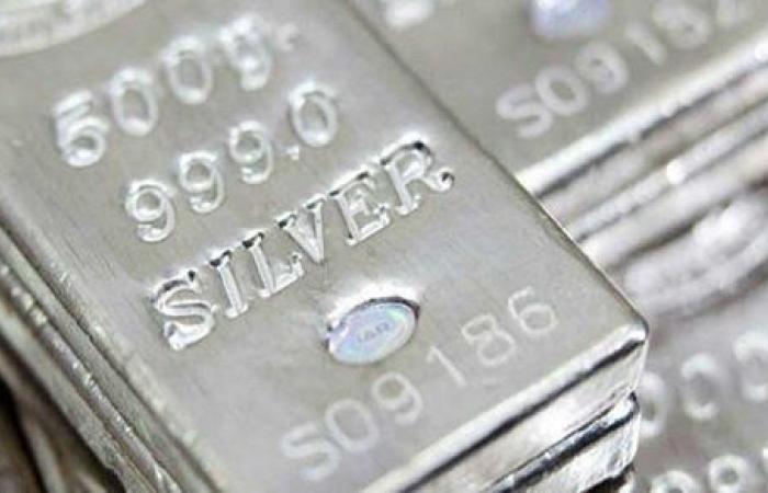 الفضة تزيد من خسائرها وتهبط بنحو 10%