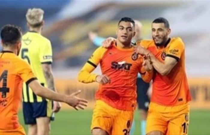 شيكابالا يحتفل بالهدف الثاني لـ مصطفى محمد في الدوري التركي