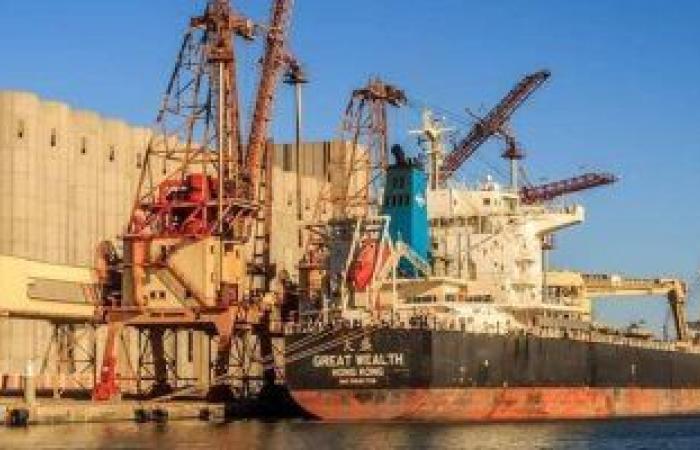 ميناء دمياط يستقبل 26 سفينة صادر ووارد خلال آخر 24 ساعة