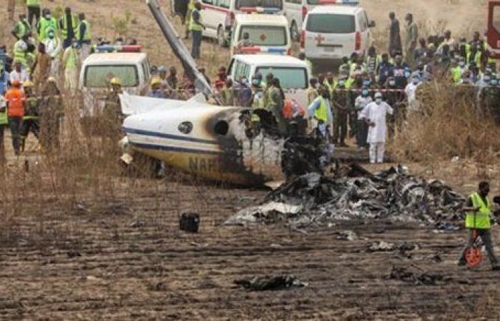 مصر تصدر بيانا بشأن حادث تحطم طائرة عسكرية في نيجيريا