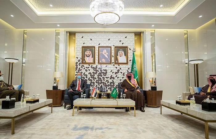 بالصور.. وزير الداخلية يبحث مع نظيره العراقي تعزيز التعاون والتنسيق المشترك بين البلدين