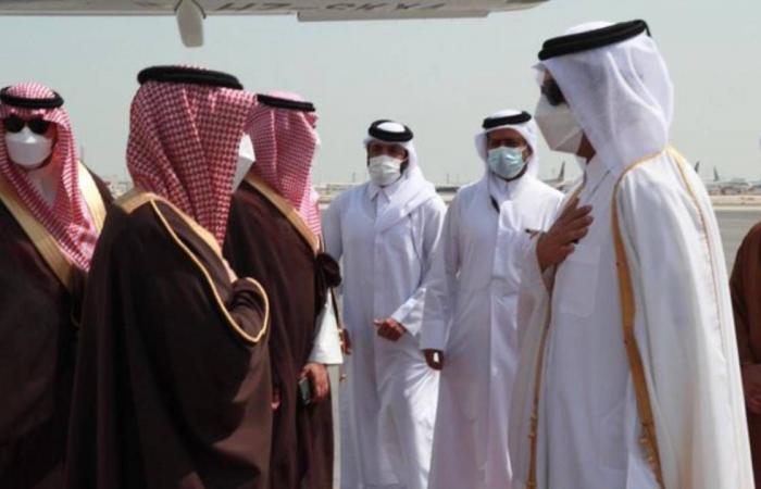 في زيارة رسمية.. الأمير فيصل بن فرحان يصل الدوحة