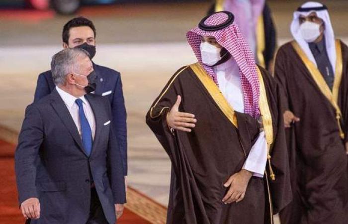 العاهل الأردني يصل إلى السعودية في زيارة رسمية | فيديو وصور