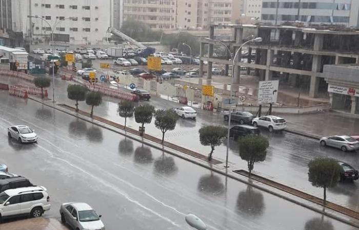 تنبيه من هطول أمطار رعدية على المحافظات الشرقية لمنطقة مكة