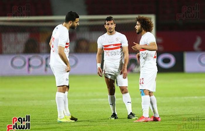 أحداد يضيف الهدف الثانى للزمالك فى شباك الإنتاج فى الدقيقة 40.. فيديو