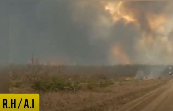 بالفيديو.. حريق هائل في أمريكا.. والسكان يفرون من منازلهم