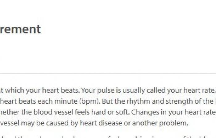 كيف تقيس النبض ومعدل ضربات القلب للاطمئنان على صحتك؟