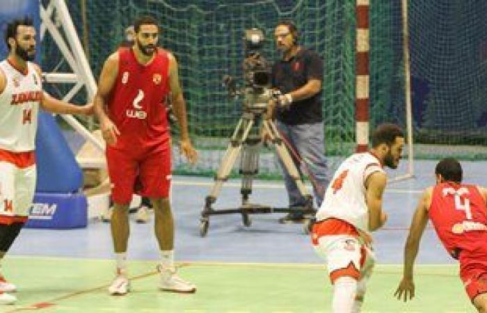 الأهلى يواجه الزمالك فى نصف نهائى كأس مصر لكرة السلة