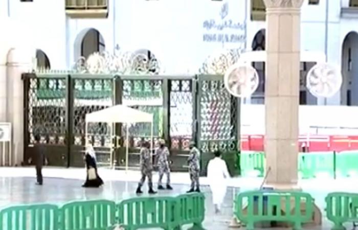 بالفيديو.. خطط تأمين زوار المسجد النبوي تتواصل.. وآلية لدخول المصلين