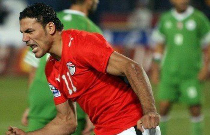 احتفالات خالدة.. عمرو زكي يحتفل بالهدف الأول في الجزائر بالتصفيات المؤهلة للمونديال 2010