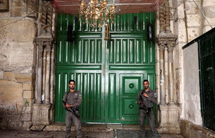 القوات الإسرائيلية تقتحم غرفة الأذان وتقطع أسلاك مكبرات الصوت بالمسجد الأقصى