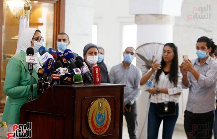وزيرة الصحة: فرق بـ 27 محافظة لتطعيم أصحاب الأمراض المزمنة بالمستشفيات