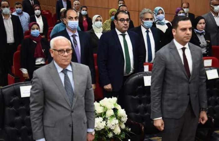 الغضبان يستعرض إنجازات الدولة ببورسعيد أمام لجنة الإدارة المحلية بمجلس النواب