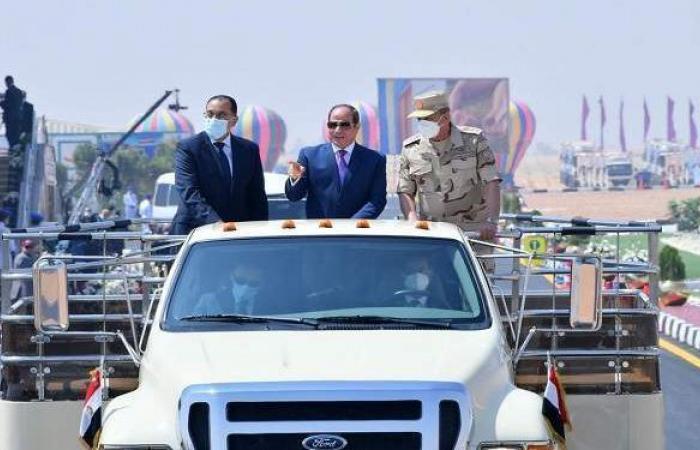 الرئيس السيسي يفتتح قاعدة ٣ يوليو البحرية بجرجوب.. بعد قليل