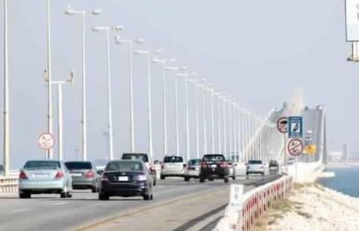 إغلاق جسر تقاطع طريق الملك فهد مع شارع الثمامة جزئيًّا بسبب الصيانة