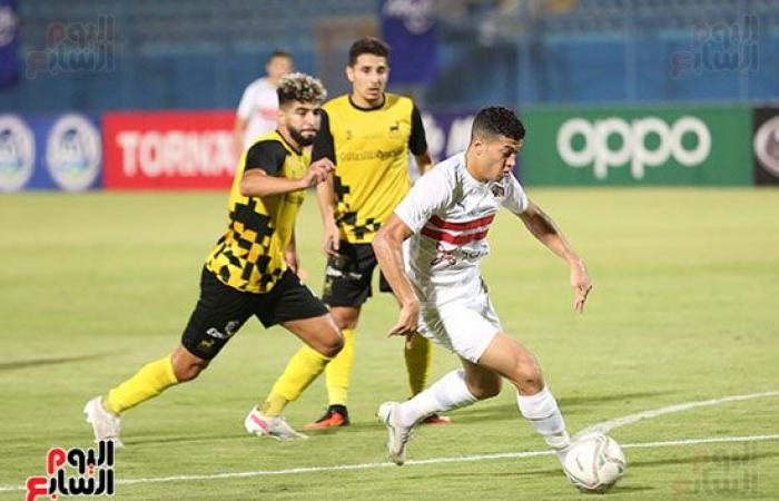 عبد المنصف يحرم زيزو من تسجيل هدف تقدم الزمالك أمام دجلة.. فيديو