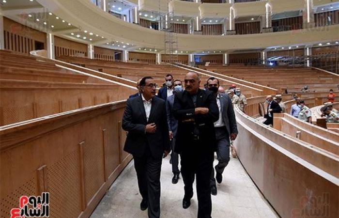 رئيسا وزراء مصر والأردن يستعرضان المشروعات الجاري تنفيذها بالعاصمة الإدارية.. صور