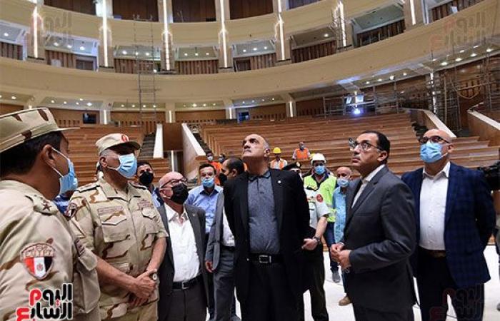 رئيسا وزراء مصر والأردن يستعرضان المشروعات الجاري تنفيذها بالعاصمة الإدارية.. صور