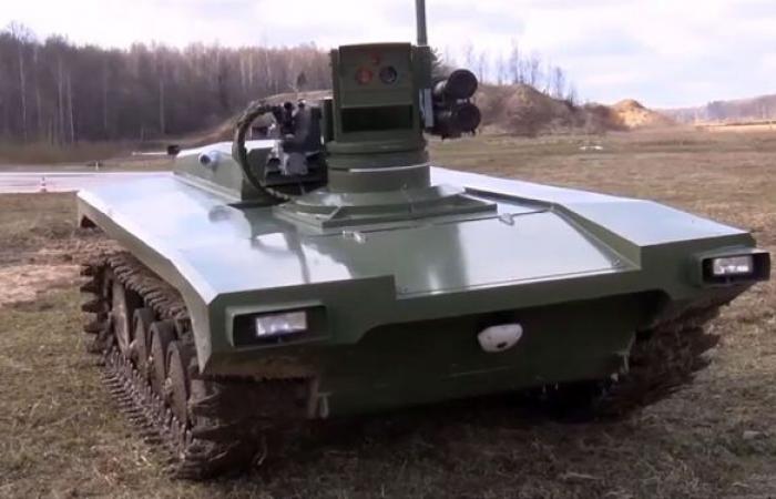 الروبوت الروسي "ماركر" قادر على إصابة الأهداف بأنواع مختلفة من الأسلحة في نفس الوقت