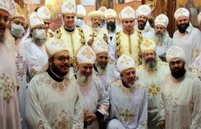 الكنيسة الأرثوذكسية ترسم 5 كهنة فى إيبارشية شبرا الخيمة وبنى سويف