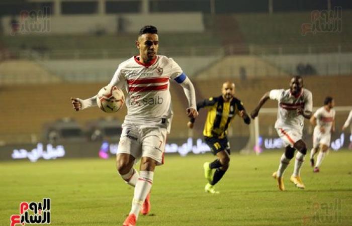 المقاولون يحافظ على نظافة شباكه فى الشوط الأول أمام الزمالك