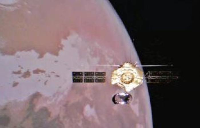 الصين تنشر أول صورة ملونة كاملة لمركبة مدارية تحلق حول كوكب المريخ