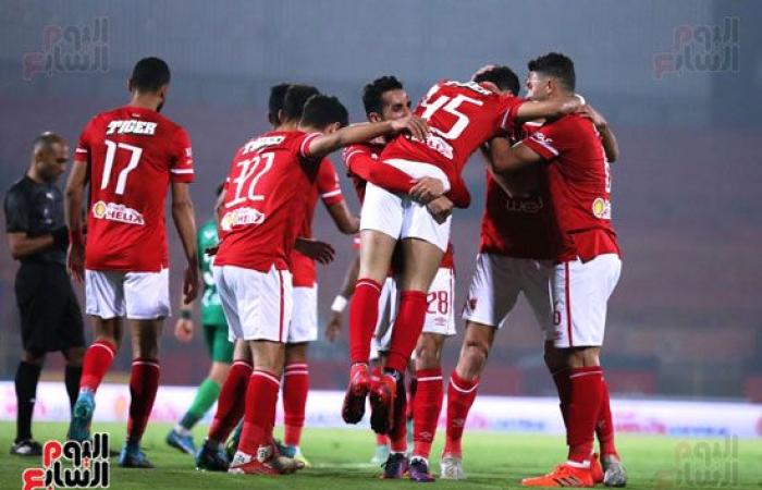 زياد طارق يضيف الهدف الرابع للاهلى بمرمى المقاصة.. فيديو