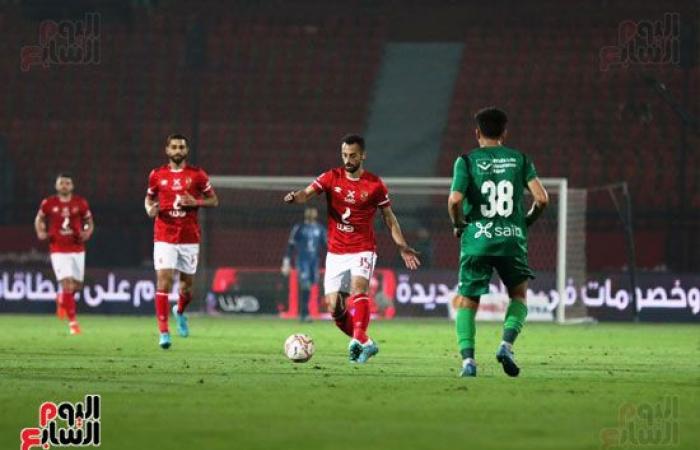 زياد طارق يضيف الهدف الرابع للاهلى بمرمى المقاصة.. فيديو