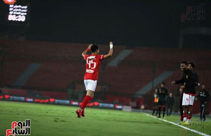 زياد طارق يضيف الهدف الرابع للاهلى بمرمى المقاصة.. فيديو