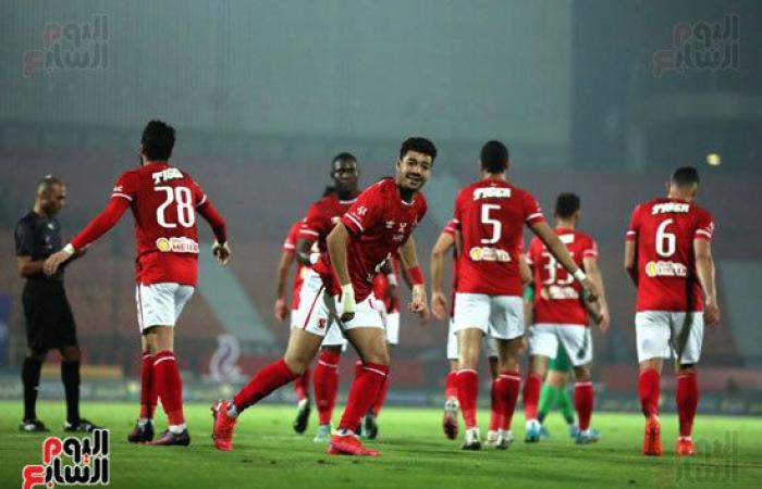 زياد طارق يضيف الهدف الرابع للاهلى بمرمى المقاصة.. فيديو