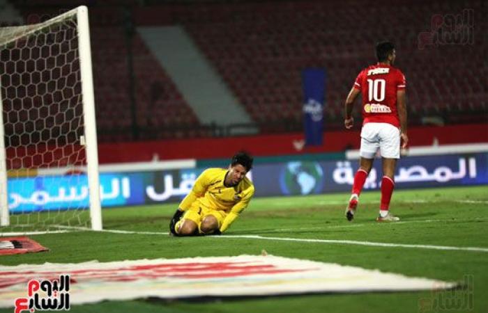 زياد طارق يضيف الهدف الرابع للاهلى بمرمى المقاصة.. فيديو