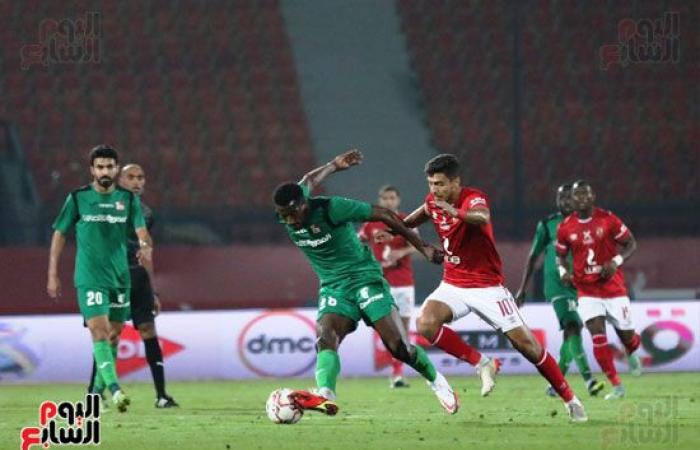 زياد طارق يضيف الهدف الرابع للاهلى بمرمى المقاصة.. فيديو