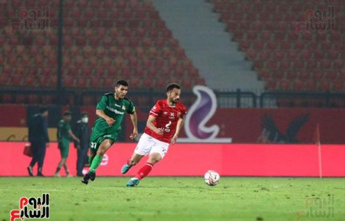 زياد طارق يضيف الهدف الرابع للاهلى بمرمى المقاصة.. فيديو