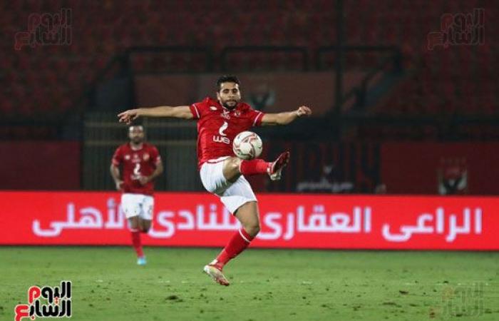 زياد طارق يضيف الهدف الرابع للاهلى بمرمى المقاصة.. فيديو