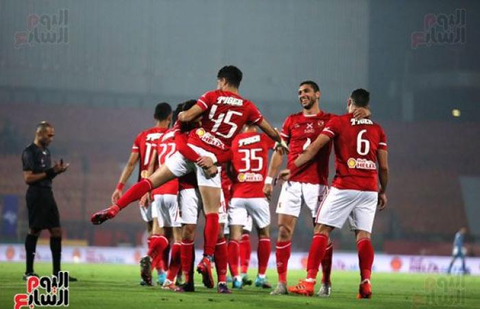 زياد طارق يضيف الهدف الرابع للاهلى بمرمى المقاصة.. فيديو