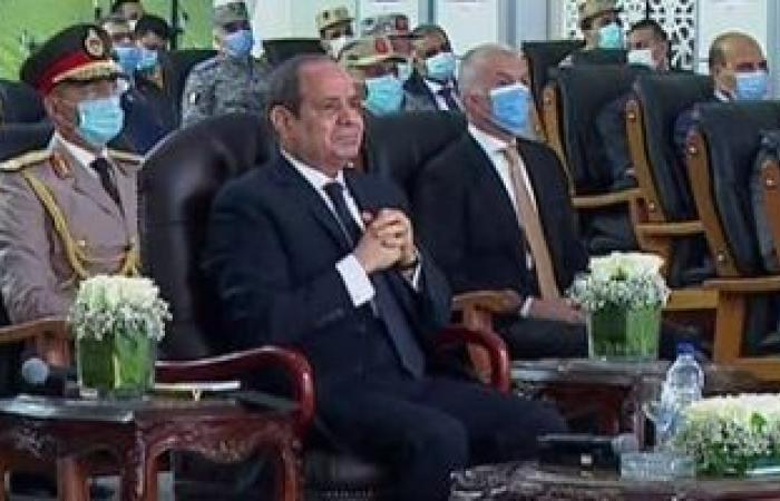 الرئيس السيسي: الدولة تحرص على حصة مصر من المياه رغم النمو السكانى