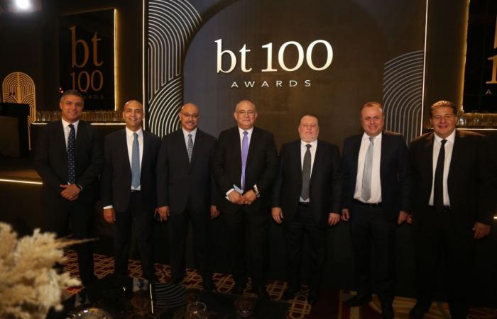 "bt100" تحتفي بنجاحات الاقتصاد المصري.. وتكرم رجال أعمال ومسئولين عن دورهم في التنمية