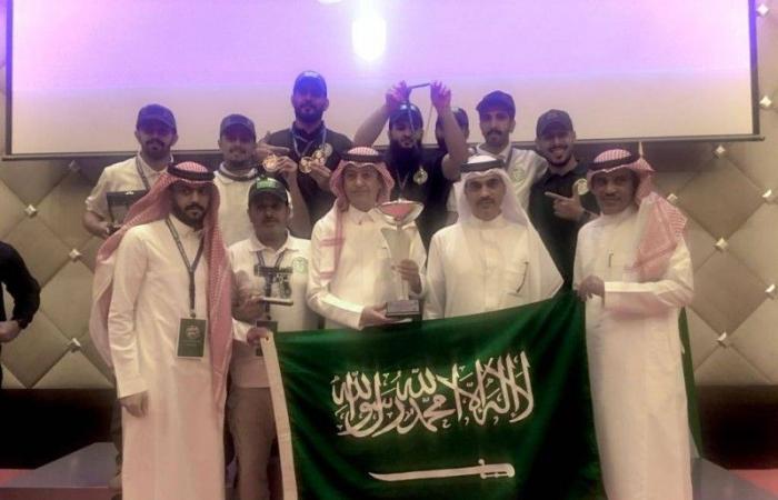 منتخب قوى الأمن السعودي يحقق ذهبية الرماية الخليجية للشرطة