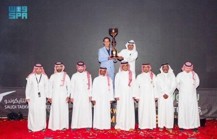 الشباب وأبها يتقاسمان كأس السوبر السعودي للتايكوندو