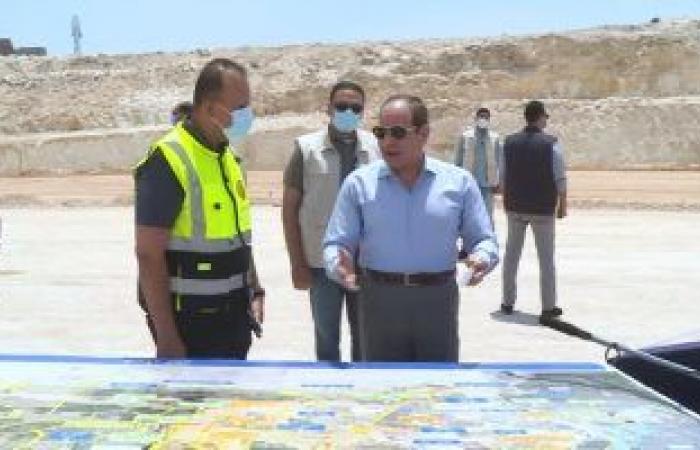 الرئيس السيسى: العمل على تطوير الحركة بالقاهرة يتم وفق خطة متكاملة