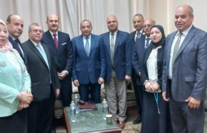 لجنة ترشيح رؤساء الجامعات تواصل أعمالها بمقابلة مرشحى رئاسة جامعة السادات
