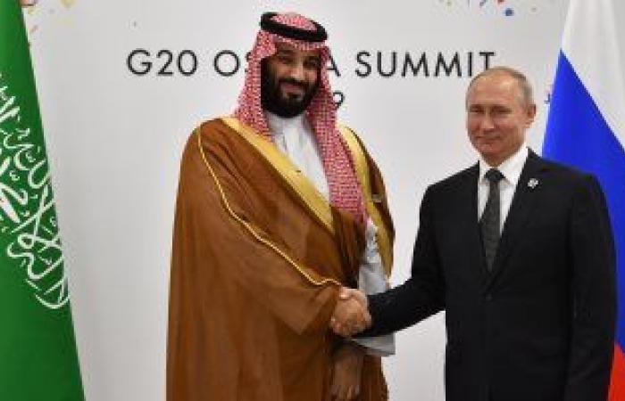 بوتين يبحث مع ولى العهد السعودى الأمير محمد بن سلمان وضع سوق النفط العالمى