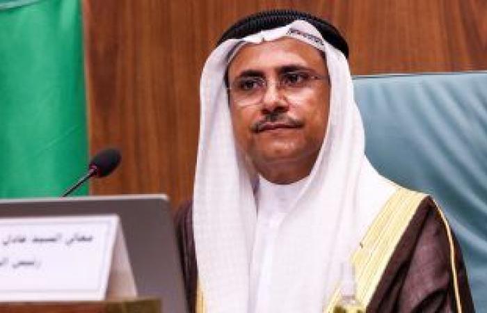 البرلمان العربي يثمن جهود مصر في وقف إطلاق النار بقطاع غزة