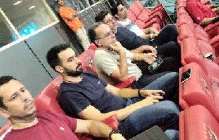 فيتوريا وجهاز المنتخب فى مباراة فيوتشر و بيراميدز.. صور