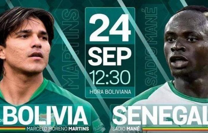 موعد مباراة السنغال وبوليفيا الودية اليوم السبت 24-9-2022 senegal vs Bolivia