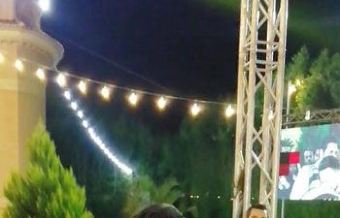 حمادة هلال يُحيي حفل زفاف إلهام عبد البديع ووليد سامي